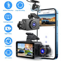 WiFi FHD 1080P 3 Channel Dash Cam